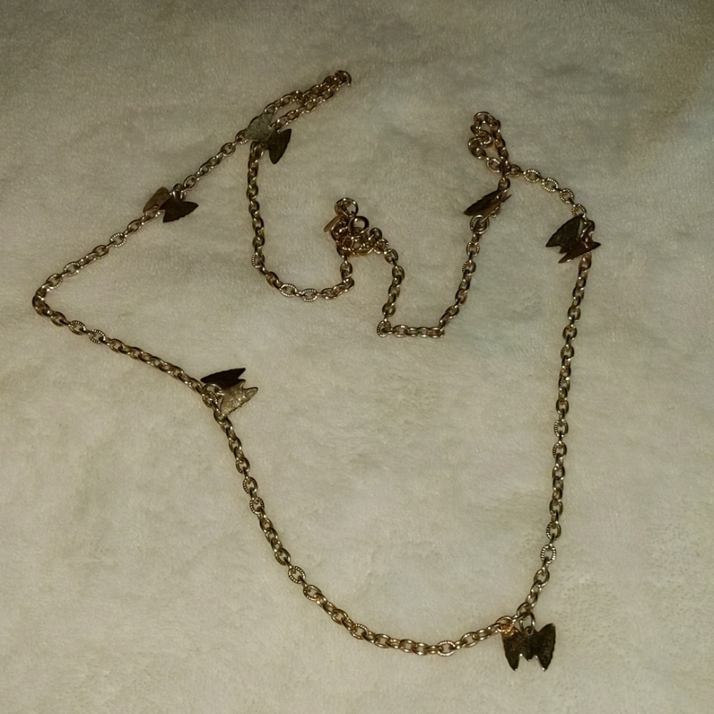 Sarah Coventry - 33" Butterfly Necklace - Vintage